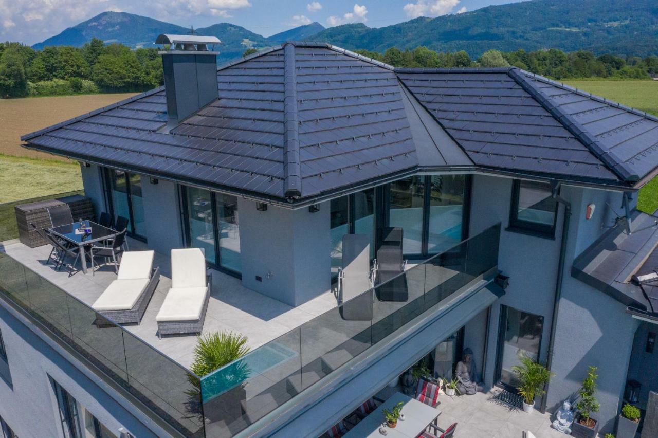 Luxurioese Penthaus Wohnung Аниф Екстериор снимка